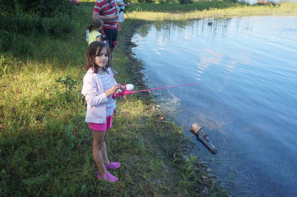 Activité de pêche au Val-Joly