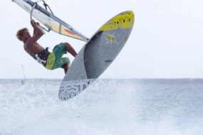 Activité de windsurf au Cap-Vert