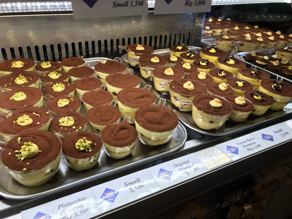 Assortiment de tiramisu