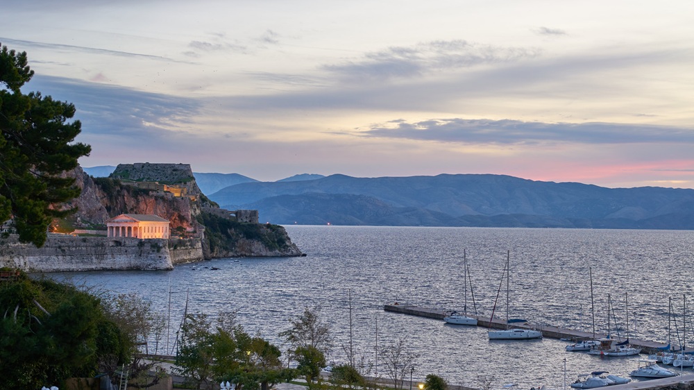 Baie de Garitsa, Corfou