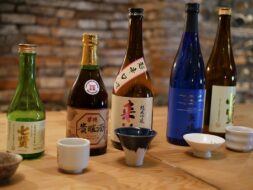 Bouteilles de sake