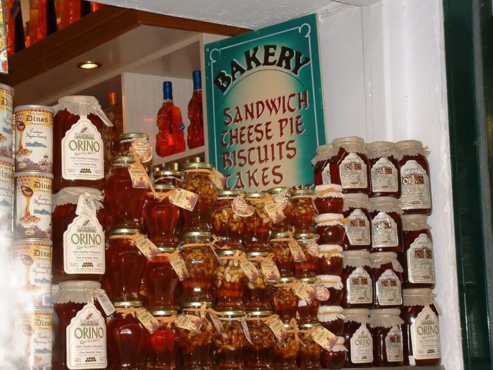 Boutique de produits locaux, Corfou