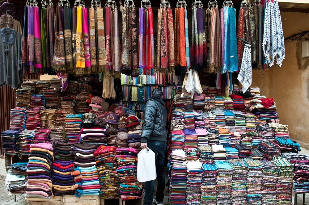 Boutique de vêtements, Fès