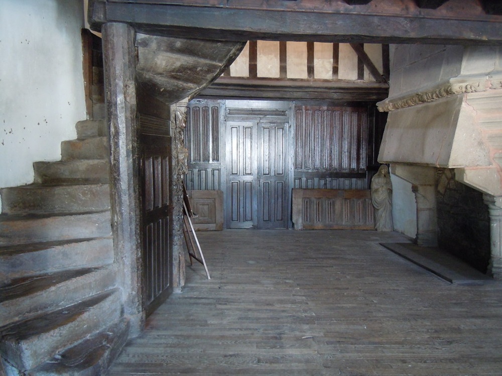 Intérieur d'une maison à pondalez, Morlaix