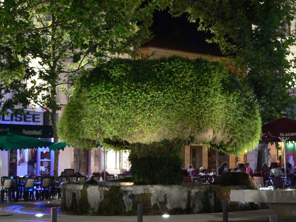 La fontaine Moussue, Salon-de-Provence