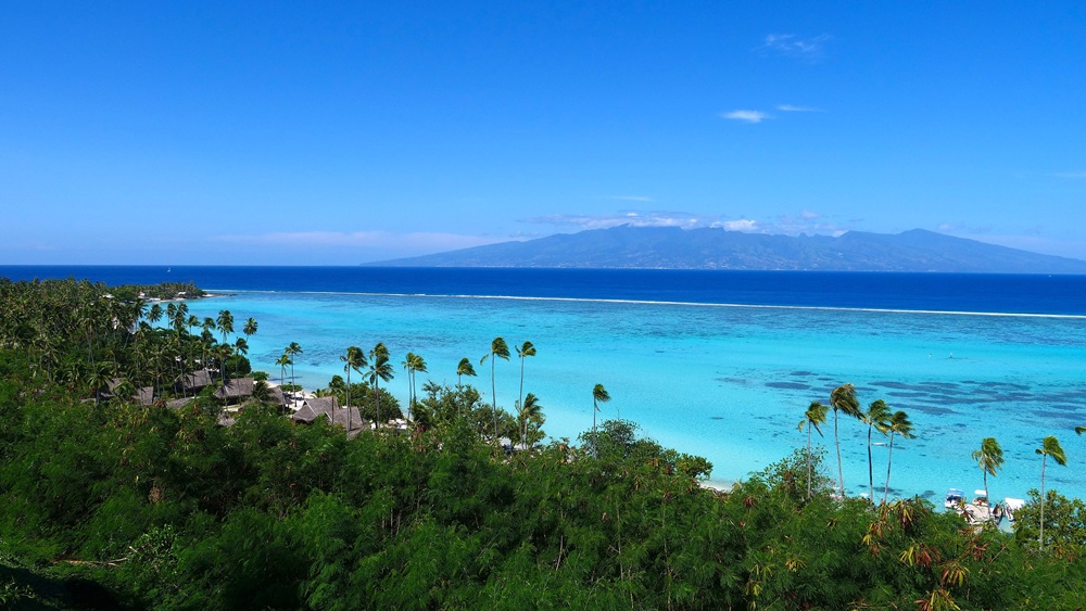 La plage de Temae, Moorea