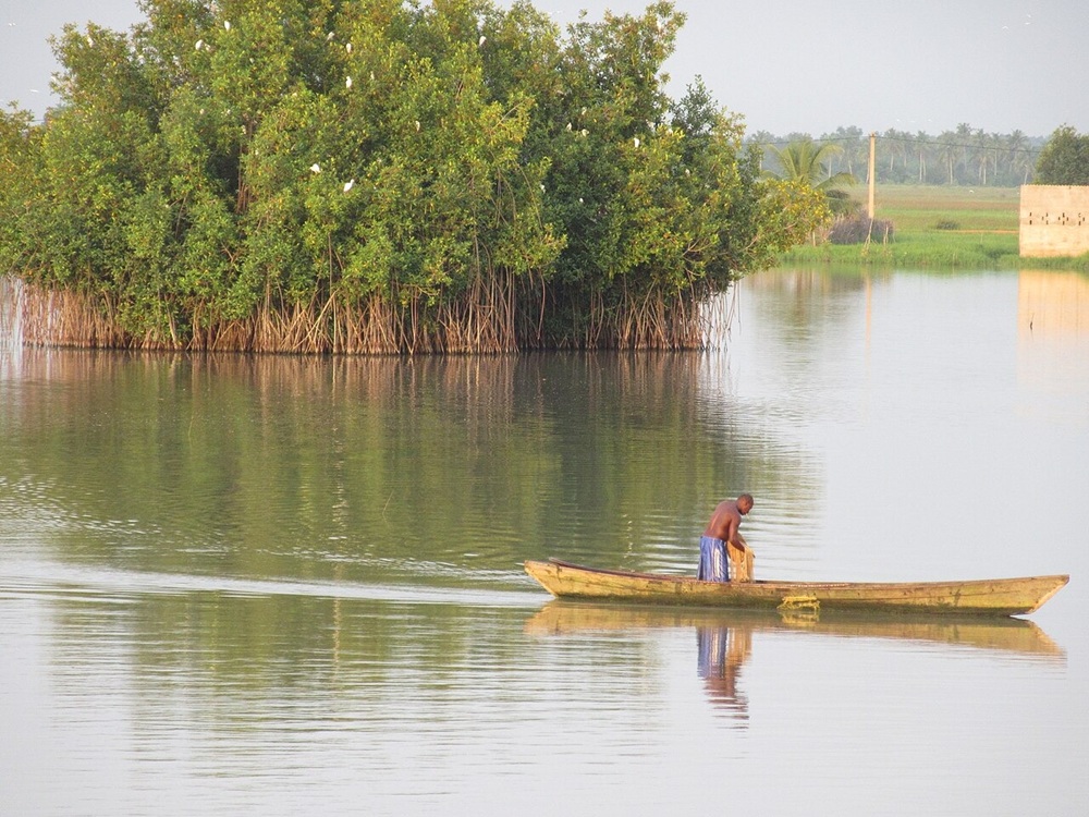 Le lac Ahémé, Bénin