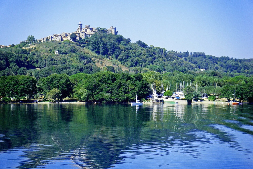 Le lac de Bracciano, Rome