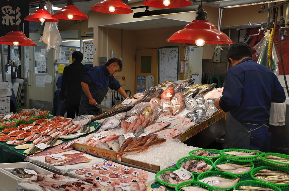 Le marché Omicho, Kazanawa