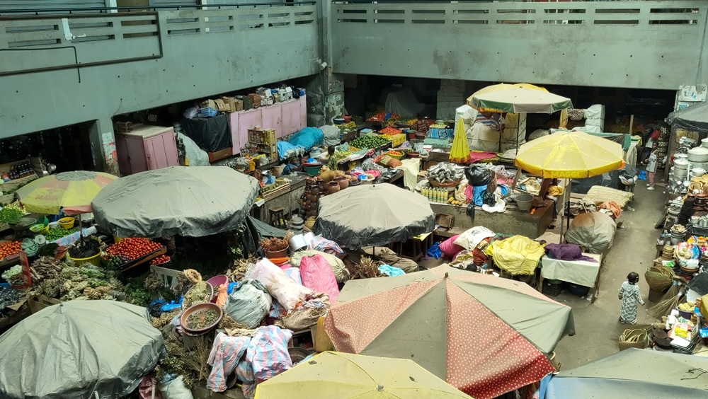 Le marché de Treichville, Abidjan