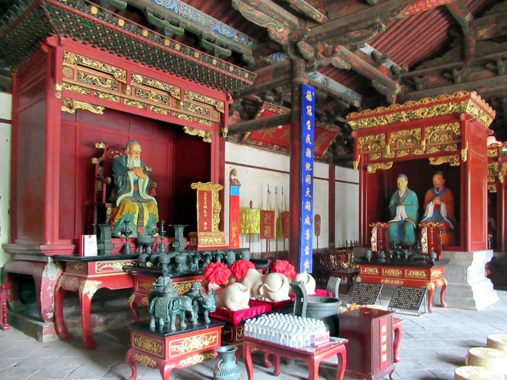 Le temple de Confucius à Jianshui, Yunnan