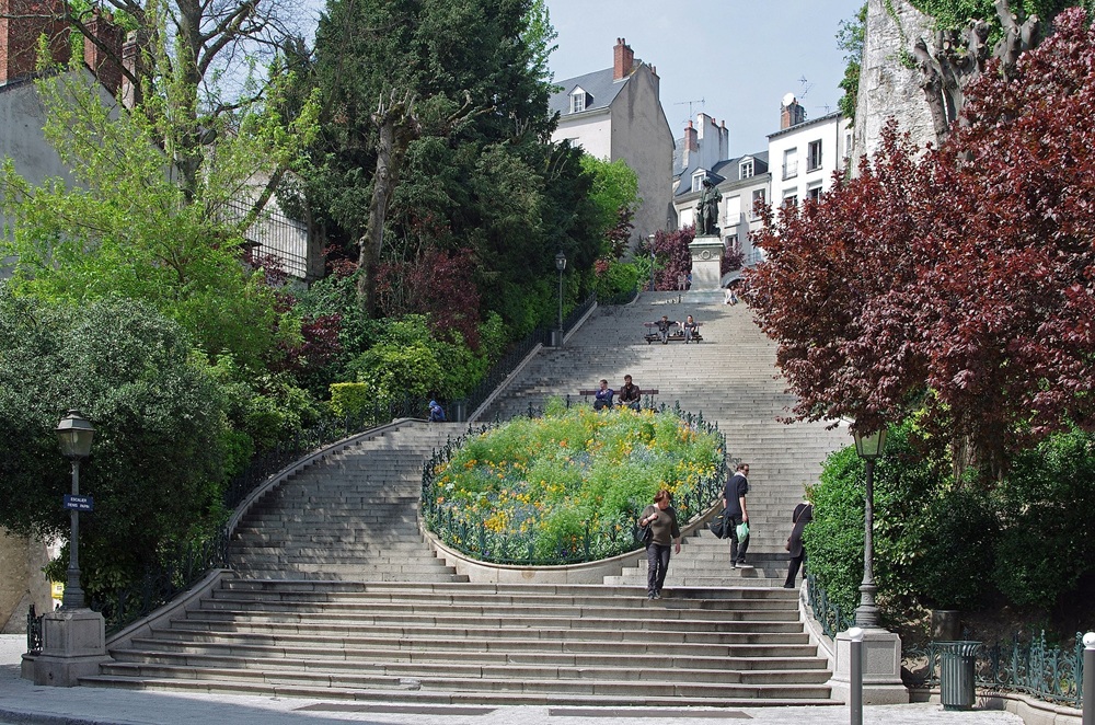 L’escalier Denis-Papin, Blois