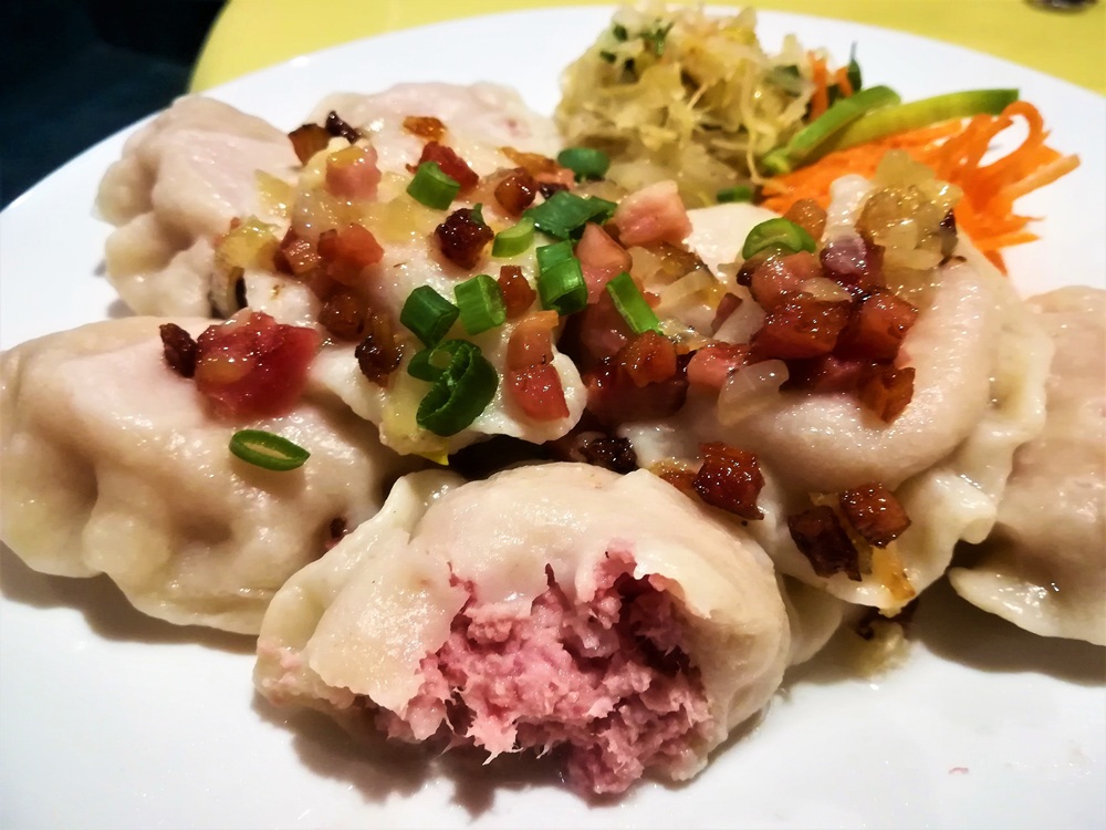 Pierogi z gęsiną