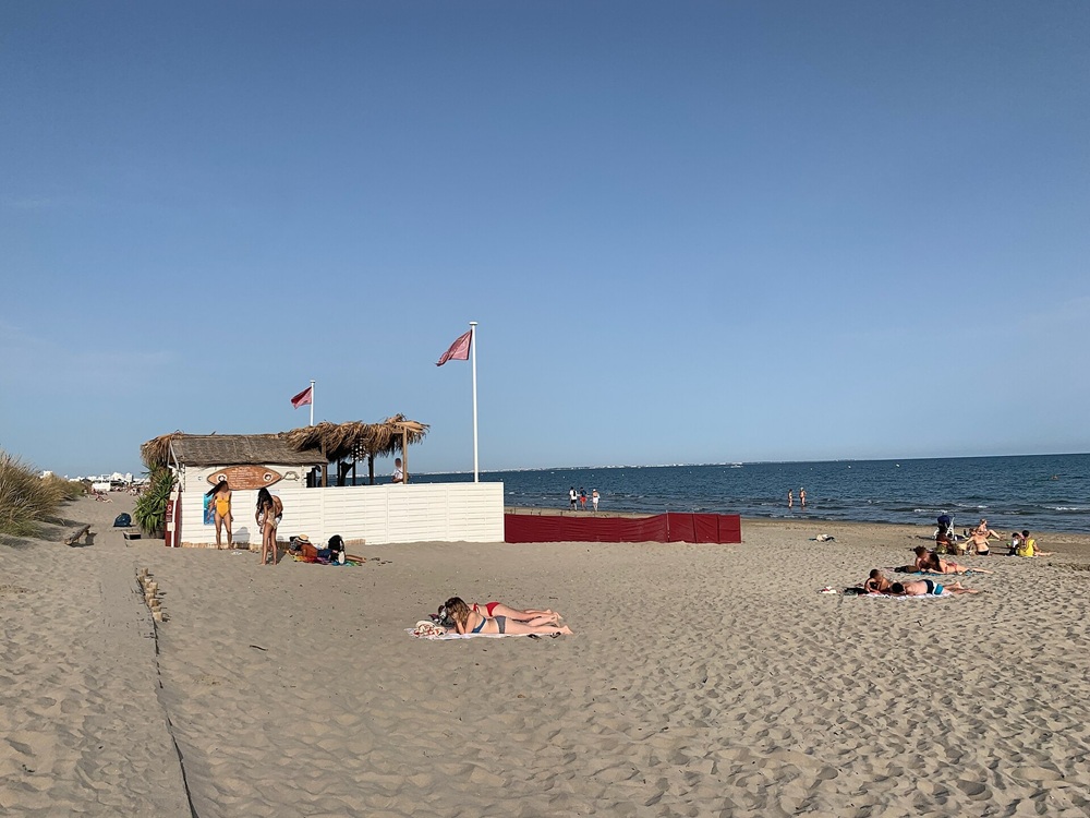 Plage de Grand Travers, Carnon