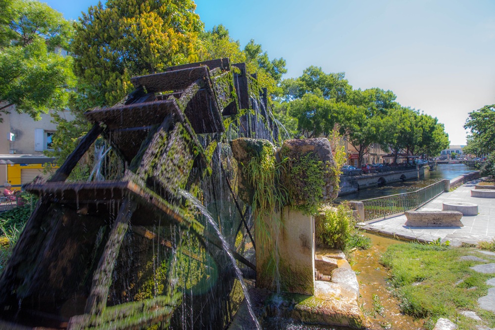 Roue à aubes, L’Isle-sur-la-Sorgue