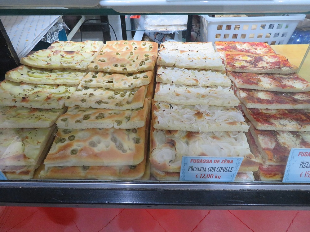 Stand de Focaccia, Gênes