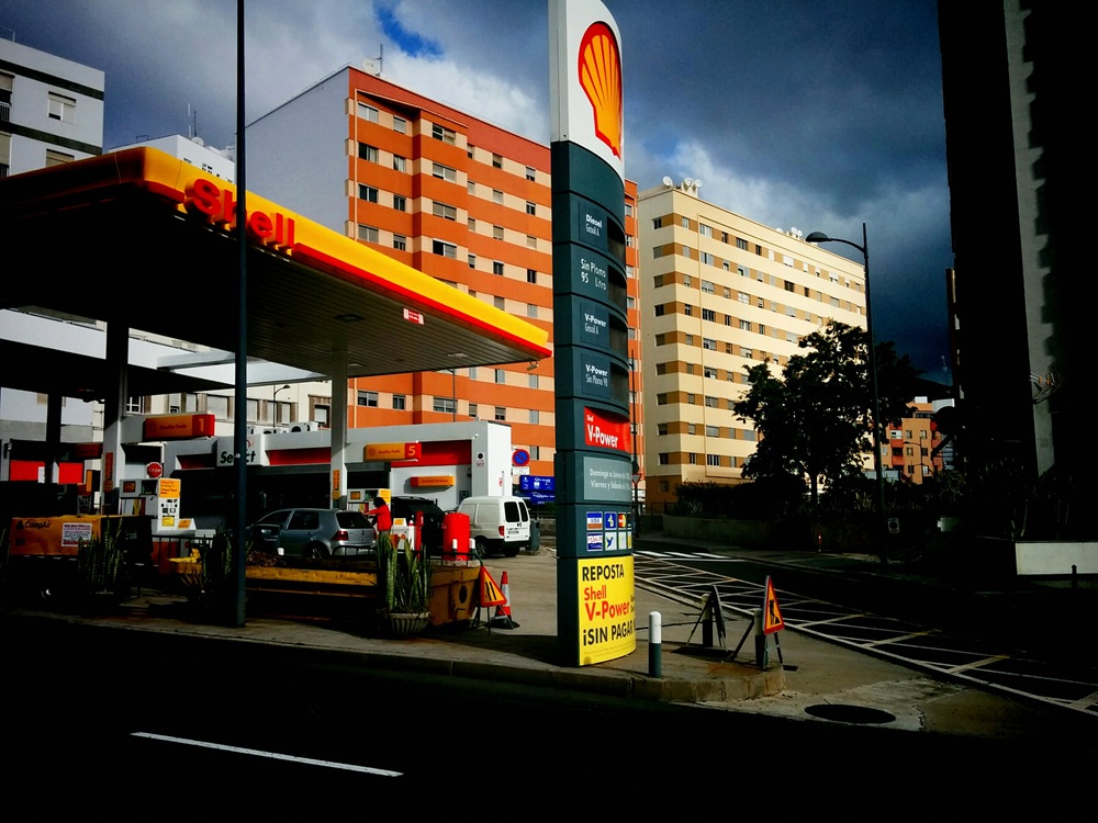 Station service à Santa Cruz de Tenerife
