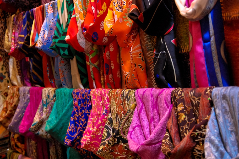 Textiles à Istanbul