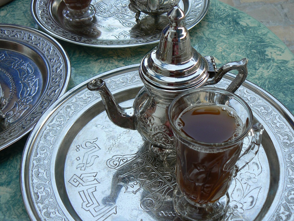 Thé à la menthe, Maroc