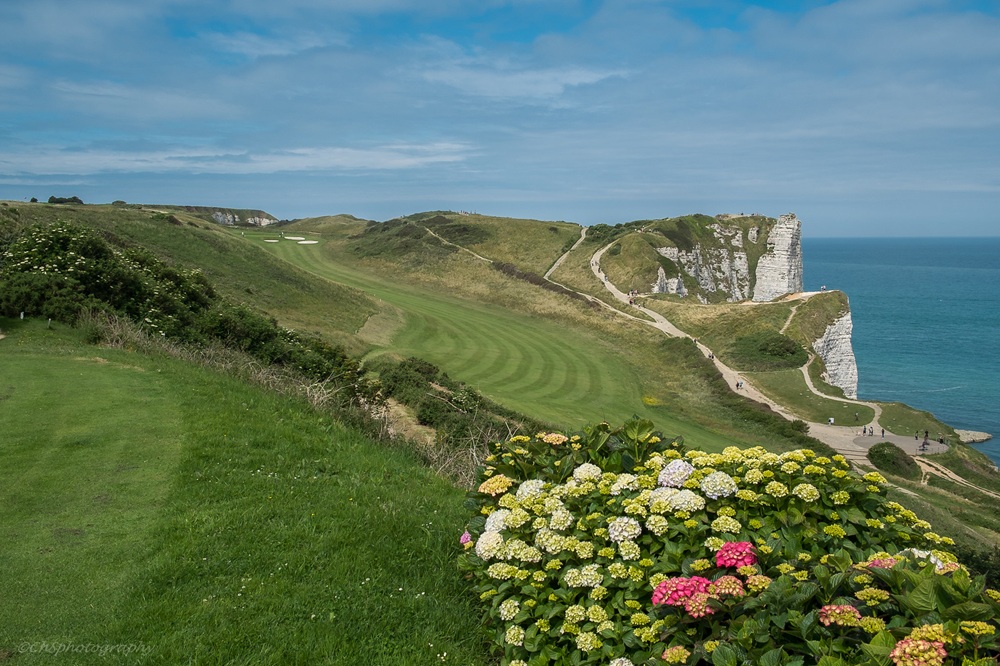 Trou 10 du golf d'Étretat
