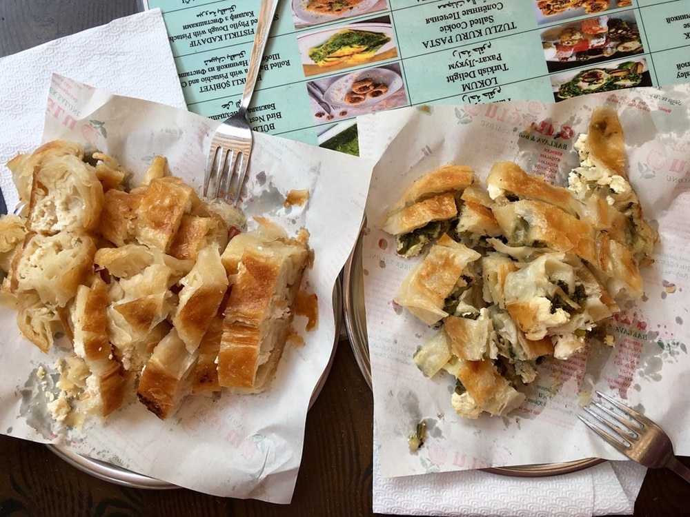 2 variétés de börek