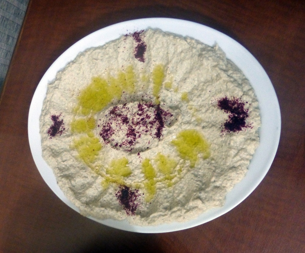 Baba ganoush de Jordanie