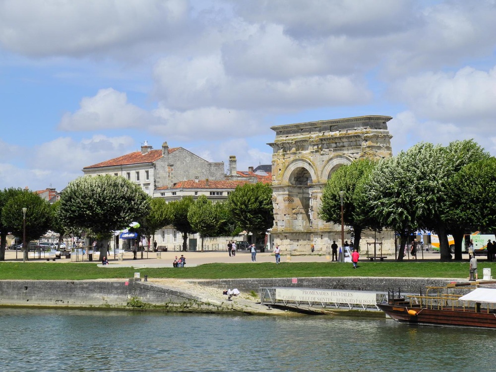 Berges de la Charente à Saintes