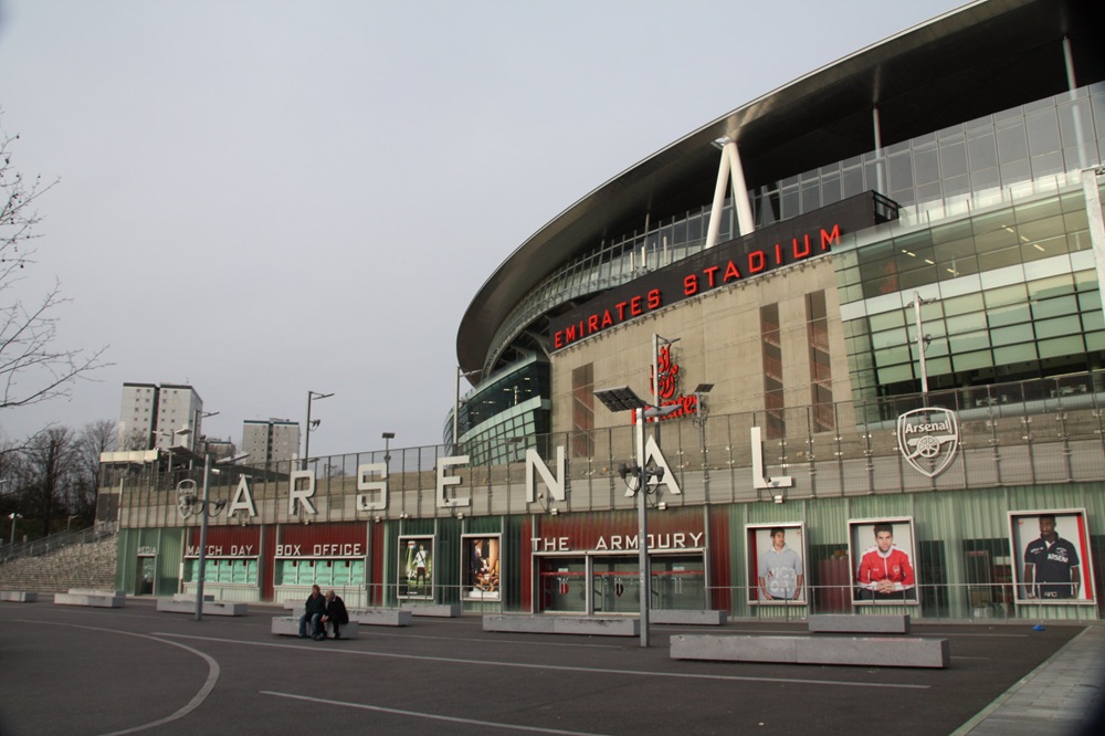 Boutique d'Arsenal à Londres