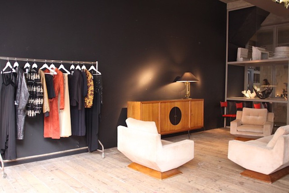 Boutique de design sur la la Kloosterstraat, Anvers
