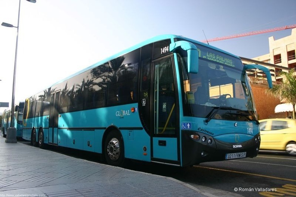 Bus Guaguas, Canaries