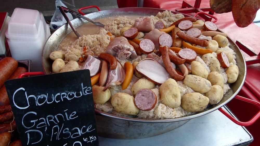 Choucroute garnie d'Alsace