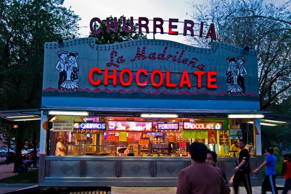 Churrería, Espagne