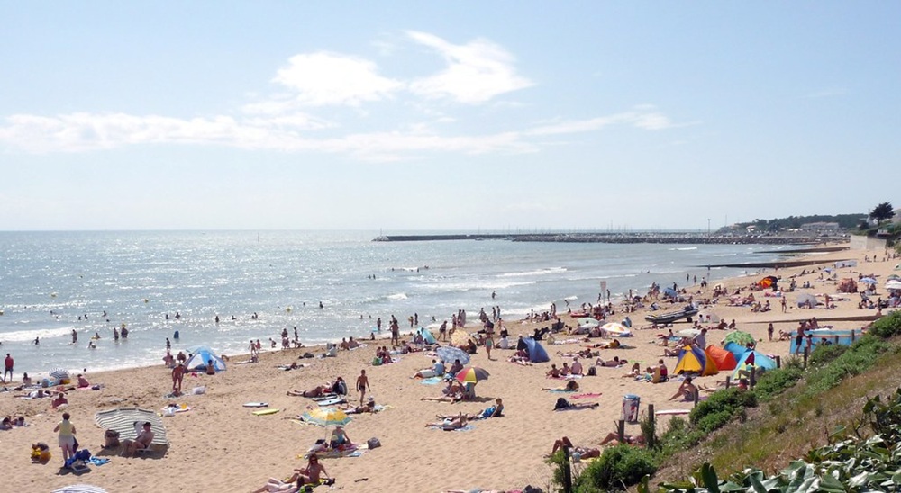 La plage de Boisvinet, Jard-sur-Mer