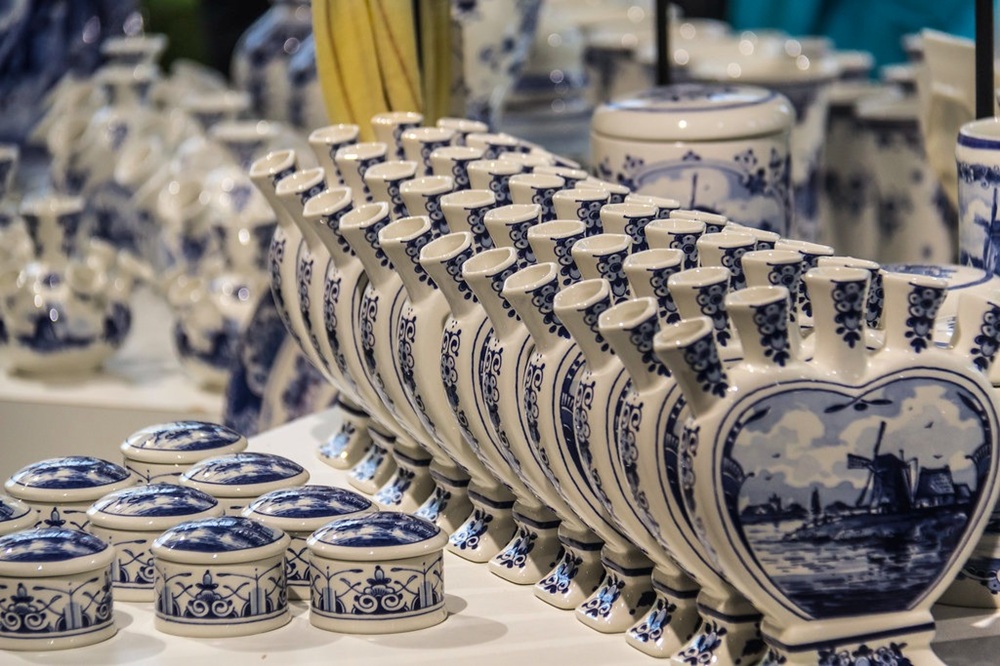 La porcelaine de Delft, Amsterdam