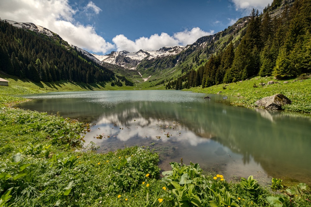 Lac de Gers près de Samoëns