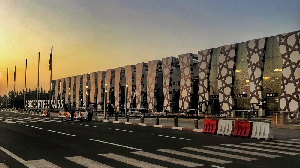 L'aéroport de Fès-Saïss, Maroc