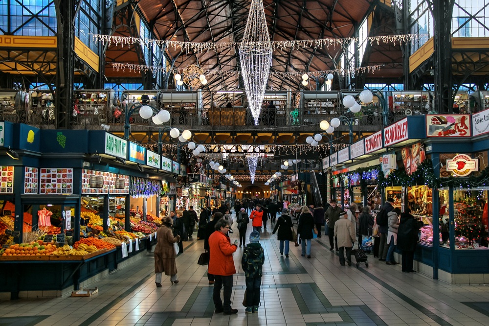 Le Grand Marché Central de Budapest