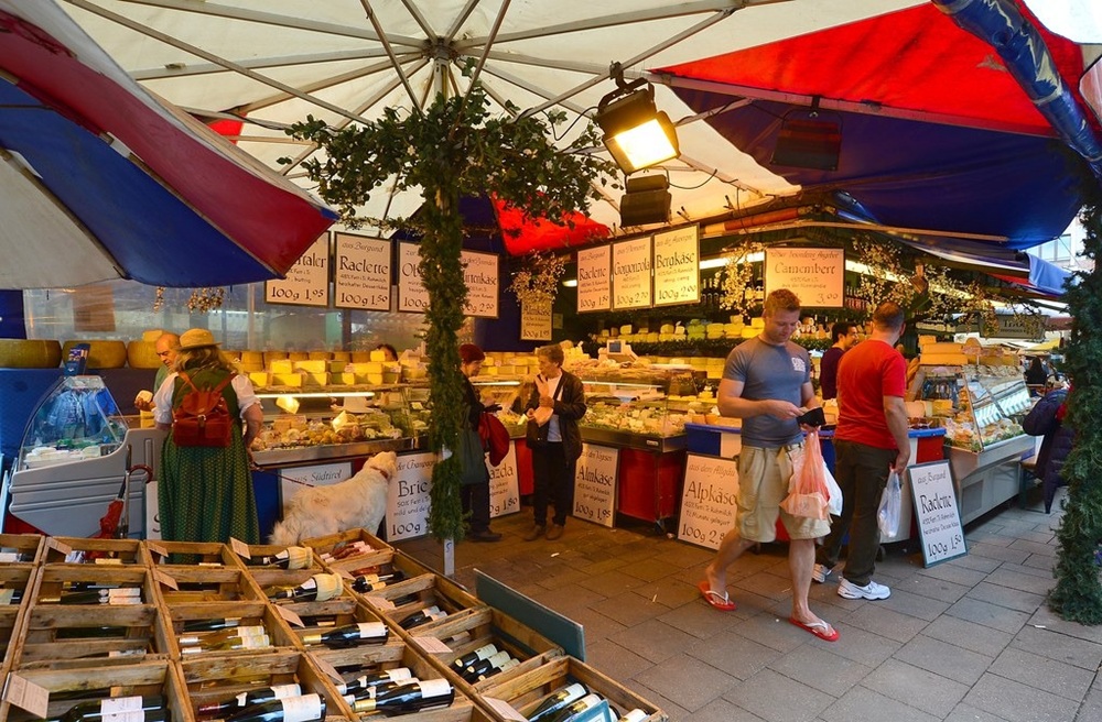 Le Viktualienmarkt, Munich
