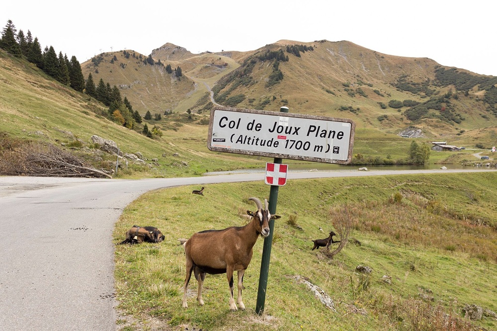 Le col de Joux Plane près de Samoëns