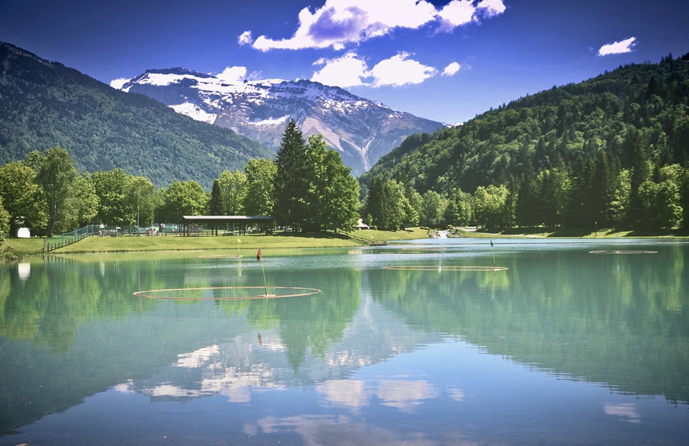 Le lac aux Dames, Samoëns