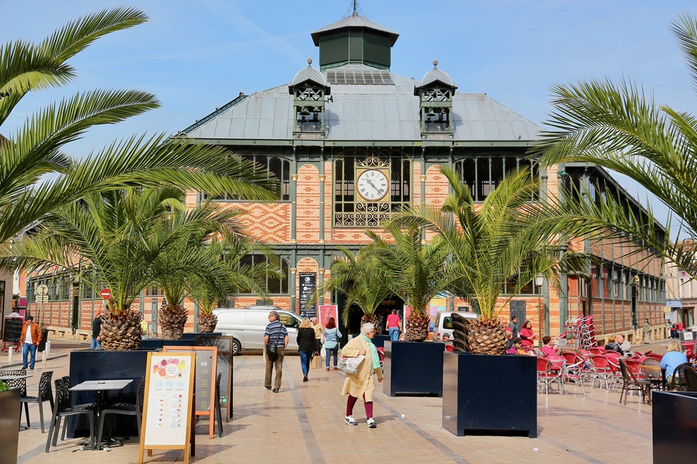 Le marché couvert, Sens