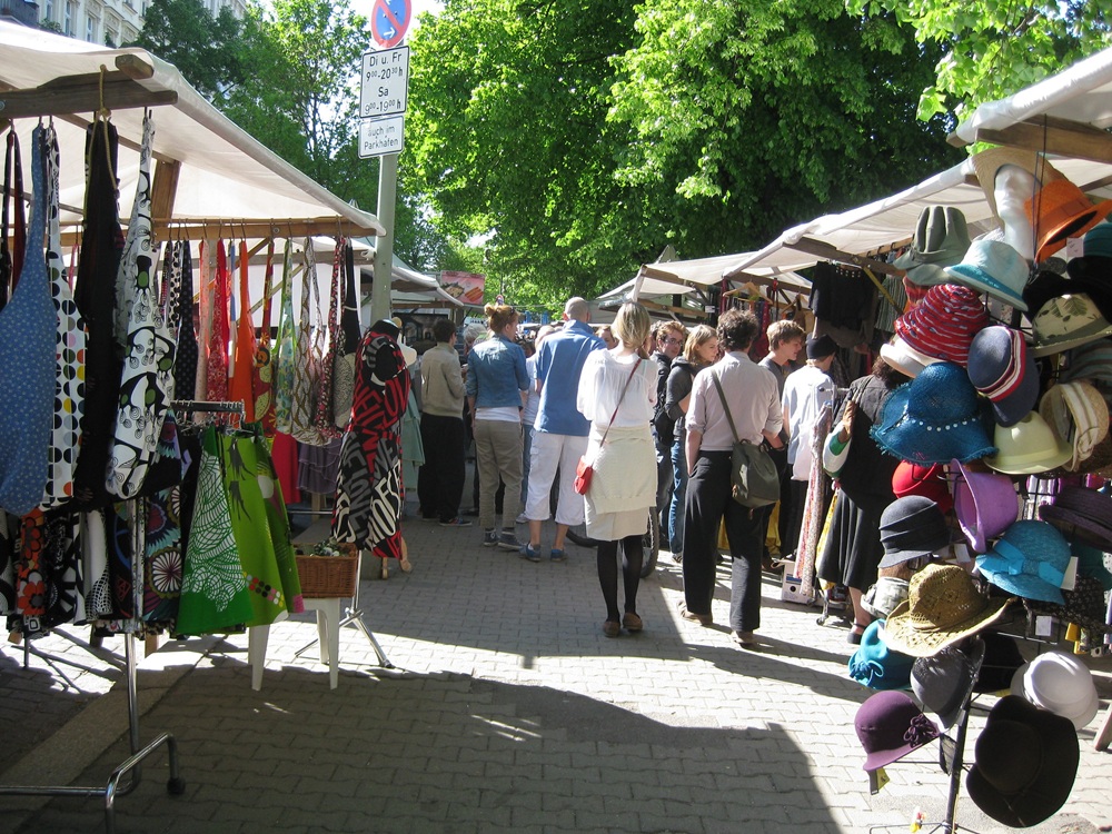 Le marché turc de Maybachufer, Berlin
