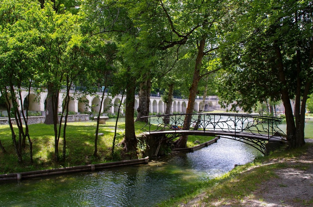 Le parc de la Schappe, Briançon