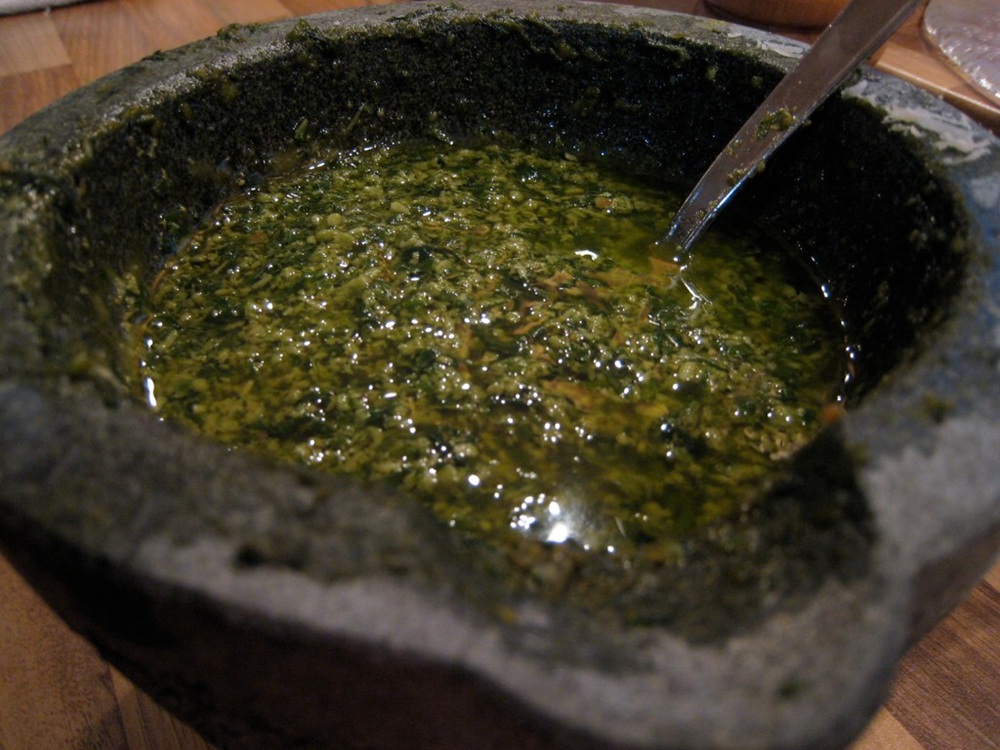 Le pesto alla genovese