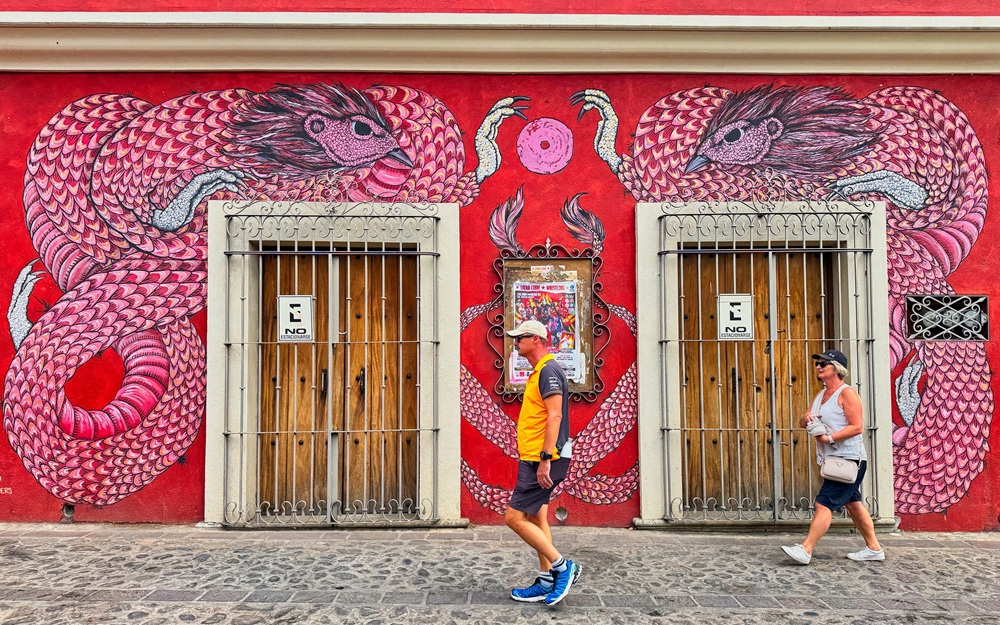 Le quartier Jalatlaco, Oaxaca de Juárez