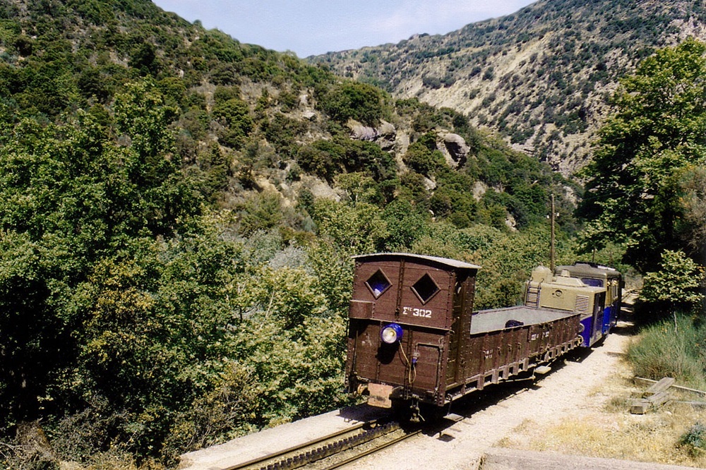 Le train à crémaillère Diakofto-Kalavryta, Péloponnèse