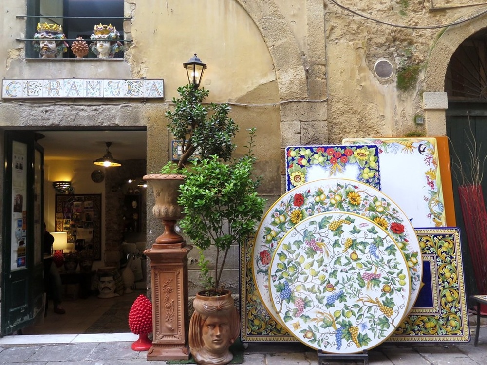 Les céramiques de Caltagirone, Sicile
