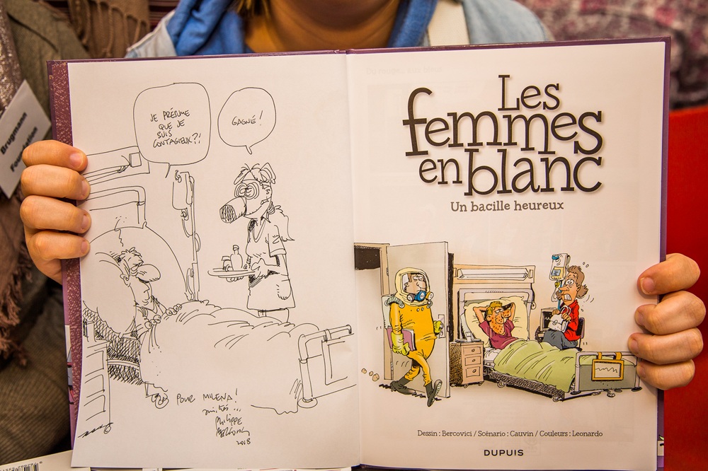 Librairie de BD à Bruxelles