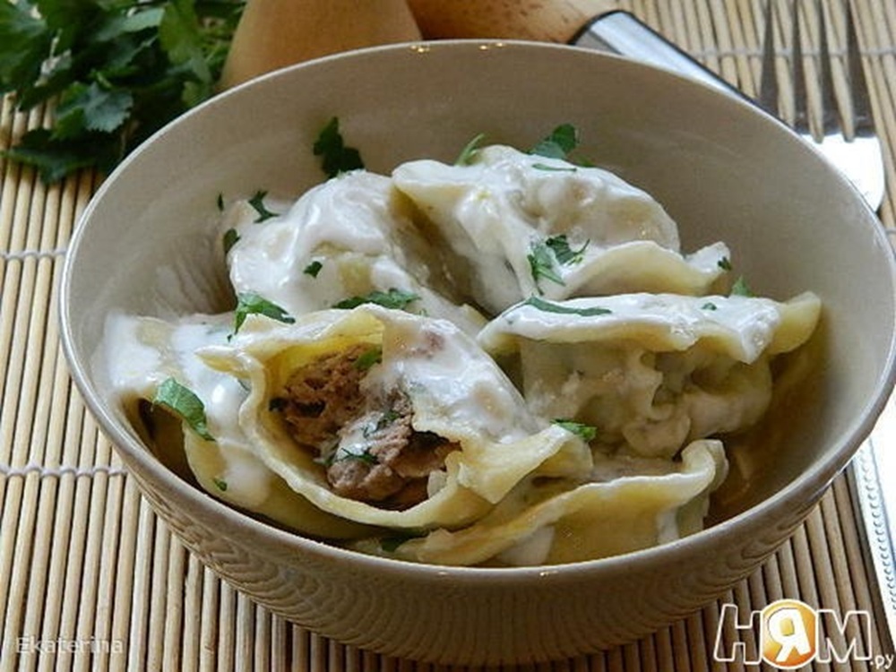 Manti à l'arménienne