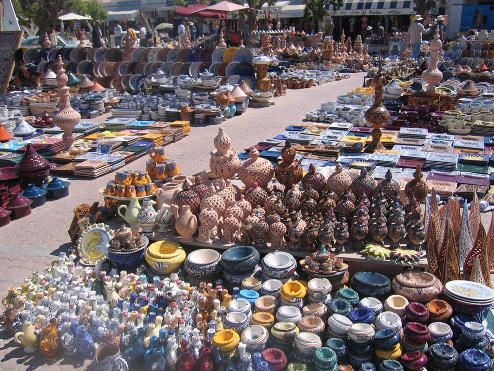 Marché à Djerba